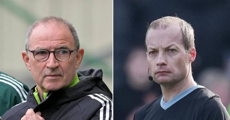 Martin O’Neill reveals Willie Collum phone call after Hibs vs Celtic controversy