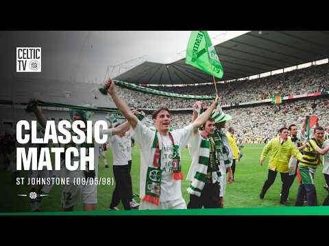 Classic Match: Celtic 2-0 St Johnstone (09/05/98) | Larsson and Brattbakk fire Celtic to glory 🏆