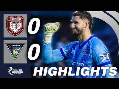 Arbroath 0-0 Dunfermline Athletic | HIGHLIGHTS | William Hill Premiership Play-Off