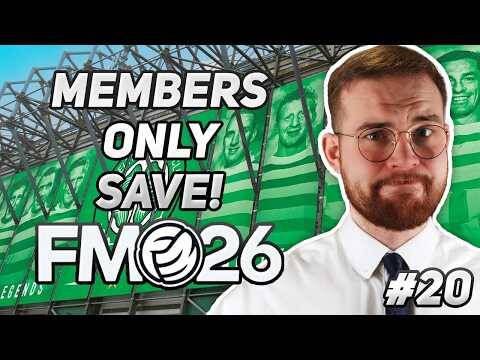 WILL WE STAY AT CELTIC? | Celtic save in FM26 | #20