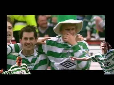 OTD 1998 CELTIC 2-0 ST JOHNSTONE SMELL THE GLOVE! LARSSON & Harald Brattbakk!