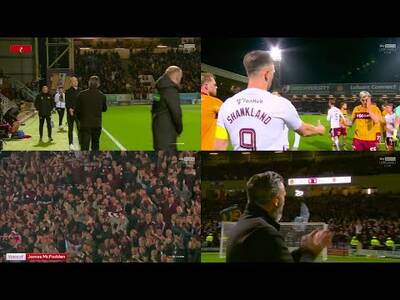 Hearts Bottled It? Last 15 Minutes & Full Time Scenes | Motherwell 1-1 Hearts