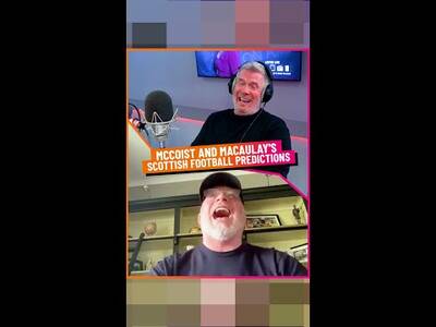 Ally Mccoist and Fred Macaulay’s Season Predictions