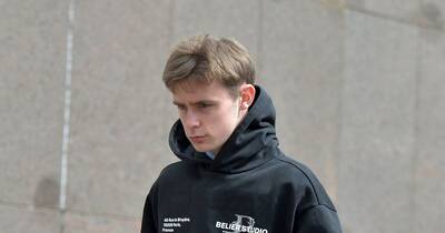 Celtic fan winked at man while sexually assaulting girl during street title party