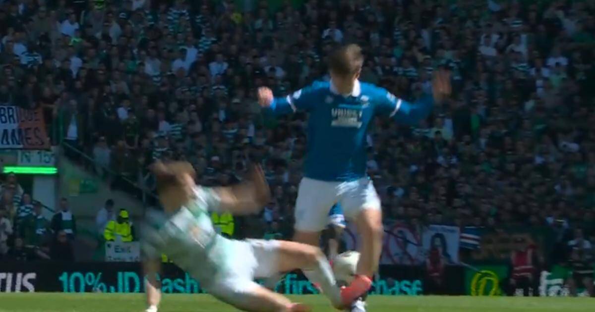 Stunned pundit calls out ‘wild’ Celtic vs Rangers decision as ‘terrible VAR’ blasted