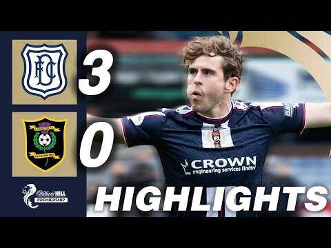 Dundee 3-0 Livingston | HIGHLIGHTS | William Hill Premiership