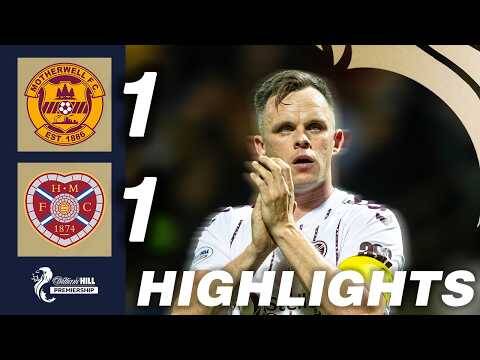 Motherwell 1-1 Heart of Midlothian | HIGHLIGHTS | William Hill Premiership