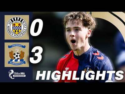 St. Mirren 0-3 Kilmarnock | HIGHLIGHTS | William Hill Premiership