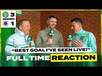 Celtic 3-1 Rangers | ‘BEST GOAL I’VE SEEN LIVE!’ | Full-Time Reaction