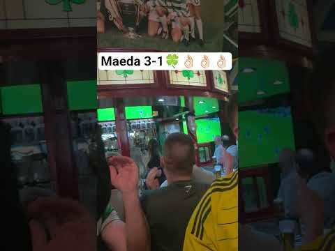 MAEDA WITH A UNREAL GOAL! #DAIZENMAEDA #celticfc #glasgowderby