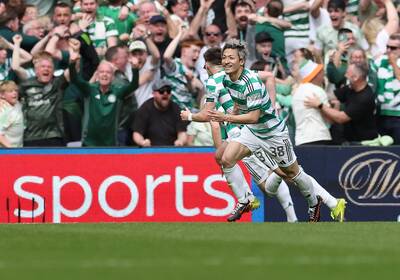 Daizen Maeda jokes Celtic bicycle kick was ‘lucky’ in Glasgow Derby reflection