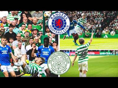 Crazy Scenes!!! Celtic V Rangers 3-1 (Highlights)!!!