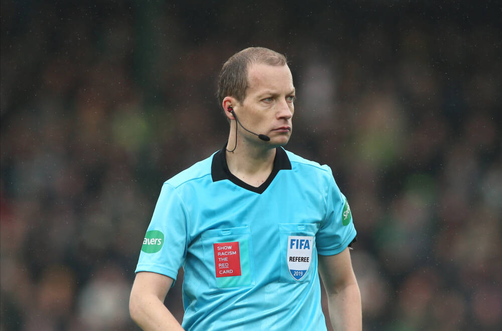 Willie Collum running out of options to referee Celtic v Hearts