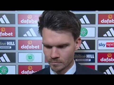 Danny Rohl TEARS Post Match Reaction UTTERLY BROKEN | Celtic 3-1 Rangers