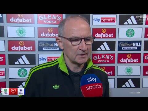 EXTRAORDINARY PERFORMANCE Martin O’Neill Post Match Reaction | Celtic 3-1 Rangers