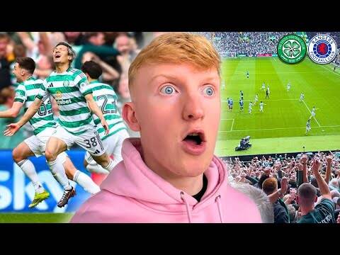 INSANE ATMOSPHERE as Celtic Win CRAZY Derby v Rangers!?