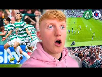 INSANE ATMOSPHERE as Celtic Win CRAZY Derby v Rangers!?