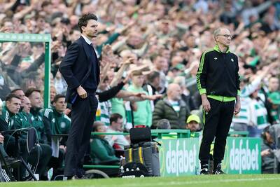 Celtic tannoy trolls Danny Rohl as Rangers boss sees Ibrox anthem turned on its head by Hoops MC