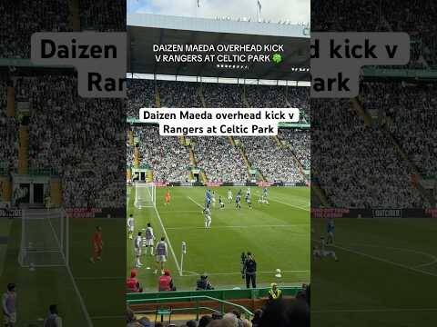 Incredible goal from Daizen Maeda v Rangers Celtic Park #daizenmaeda #celticfc #celticrangers