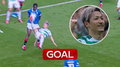 A magical O** F*** moment! | Maeda nets stunning overhead kick