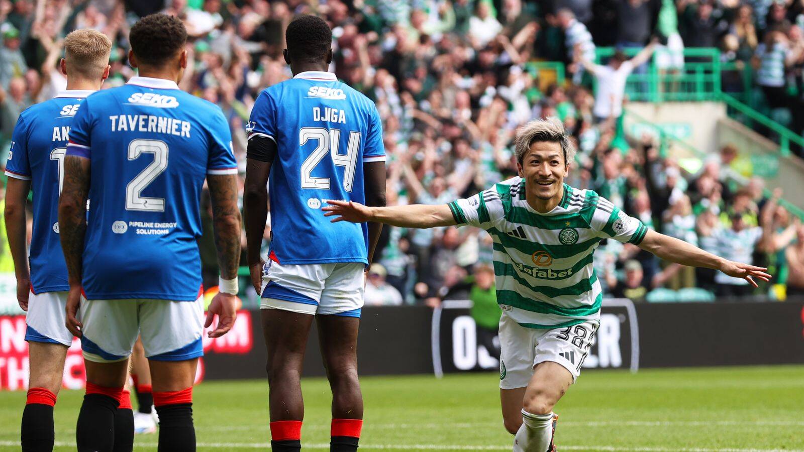 Maeda stunner seals O** F*** win as Celtic keep title hopes alive