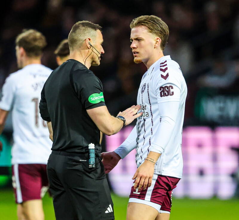 Hearts prepare to blame Steven McLean if they lose the title to Celtic because he didn’t award them a penalty at Fir Park