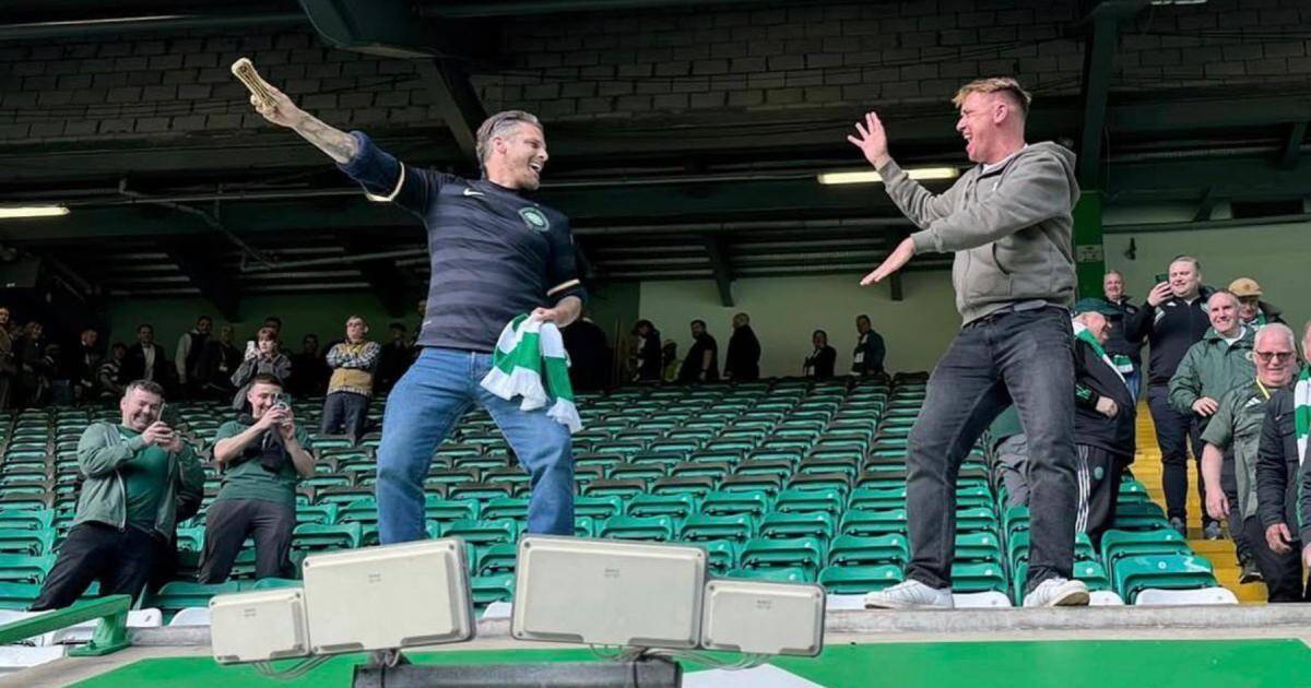Watch ex-Celtic kid and England international celebrate derby win with crazy dancing