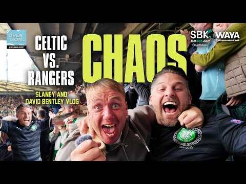 CELTIC vs RANGERS CARNAGE WITH DAVID BENTLEY & SLANEY! | Crazy Scenes For Maeda Spectacular Goal!