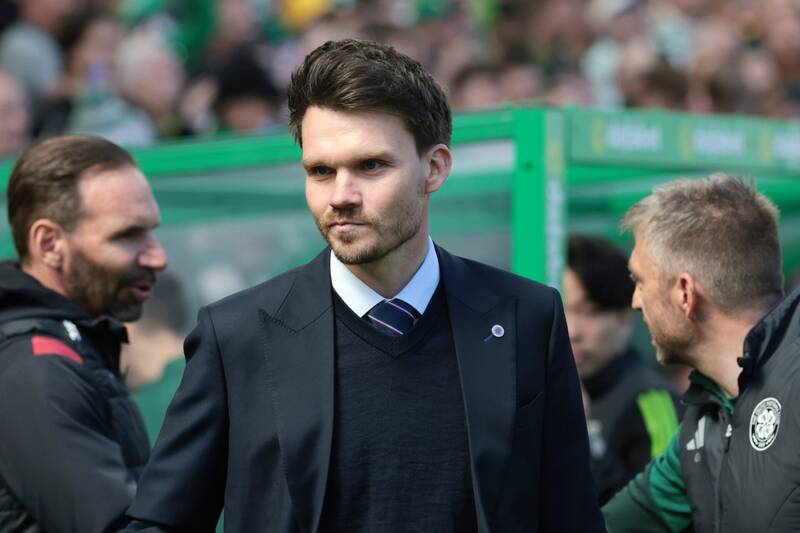 Celtic fans taunt Danny Rohl moments after Daizen Maeda’s overhead kick vs Rangers
