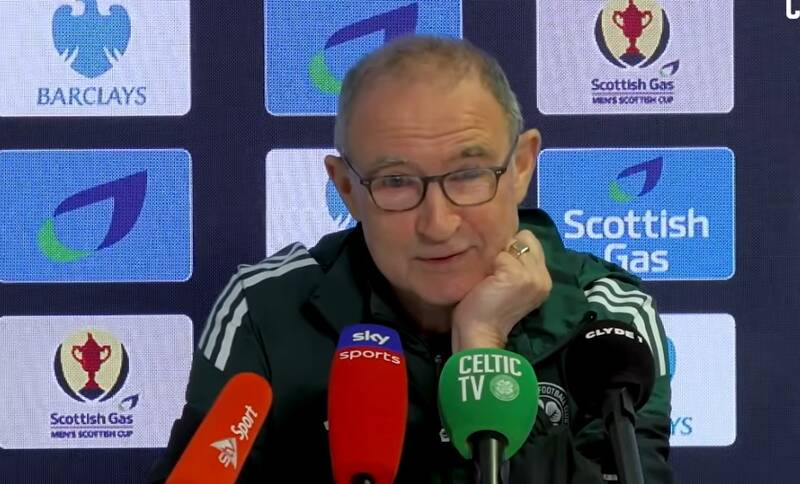 Celtic fans will never let Rangers journalist forget this Martin O’Neill tweet