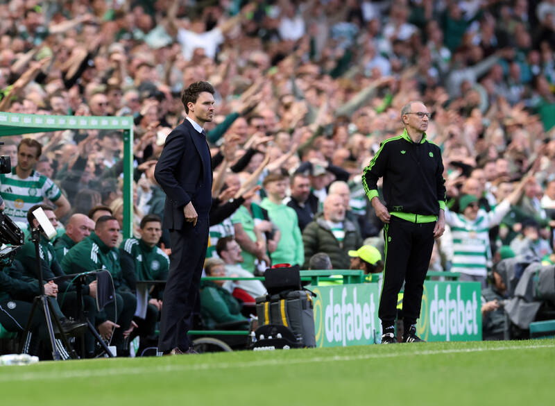 Celtic fans troll Danny Rohl after Glasgow Derby victory