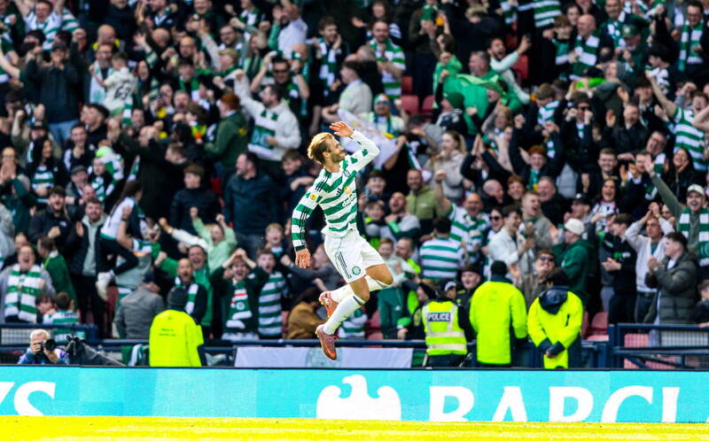 Nygren shows the spirit of Celtic. Focus and discipline makes champions.