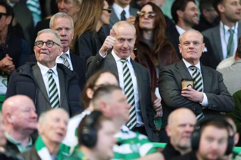 Nicholson’s smiles and thumbs up at Celtic Park on Sunday show he thinks he’s off the hook, think again Michael…