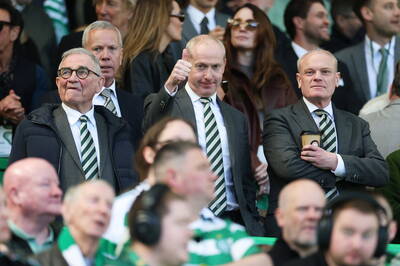 Nicholson’s smiles and thumbs up at Celtic Park on Sunday show he thinks he’s off the hook, think again Michael…