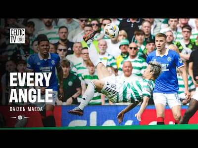 EVERY Angle | Daizen Maeda’s Stunning Overhead Kick v Rangers?⚽ (10/05/26)