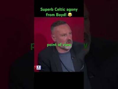?Kris Boyd Celtic goal pain vs Rangers as Neil Lennon laughs