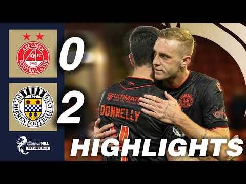 Aberdeen 0-2 St. Mirren | HIGHLIGHTS | William Hill Premiership