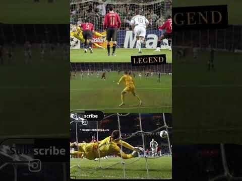 The Holy goalie Vs Man Utd #arturboruc #holygoalie #Celticfc