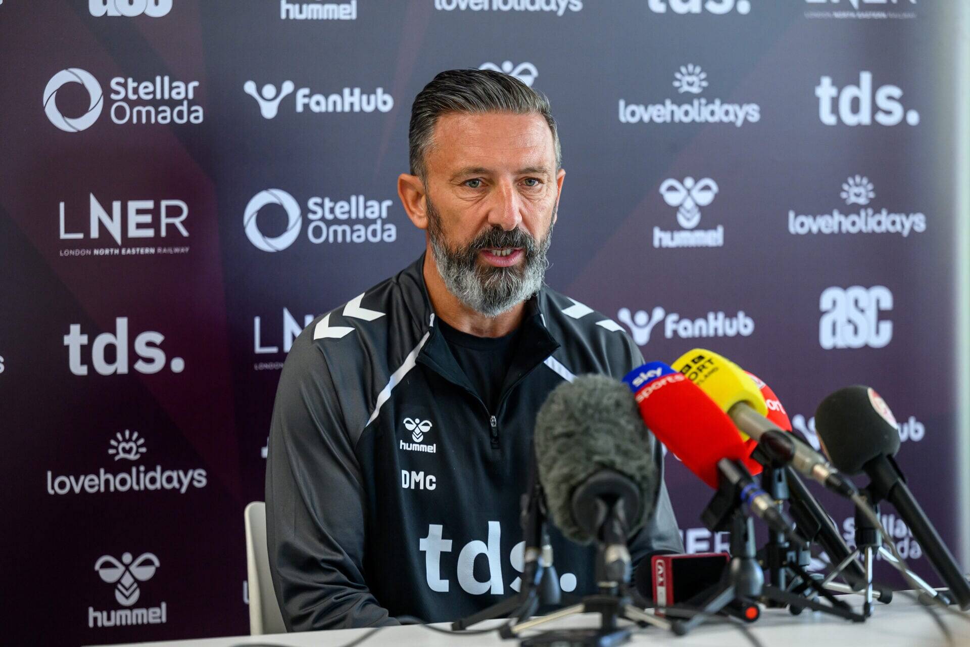 Derek McInnes lets Hearts title emotions slip before Celtic showdown
