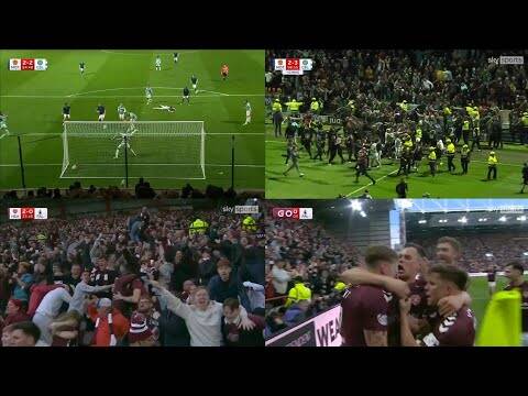 All The Drama Simultaneously | Motherwell 2-3 Celtic & Hearts 3-0 Falkrik | Highlights & Goals