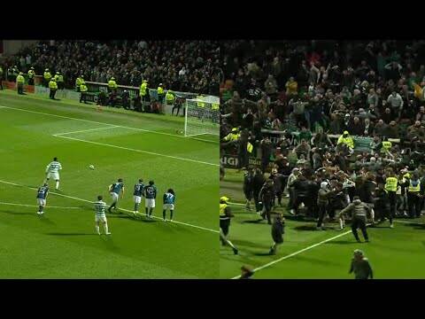 UNBELIEVABLE SCENES | Celtic Win With The Last Kick + Celebrations | Motherwell 2-3 Celtic