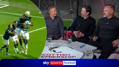 ‘It’s not hit his hand, that’s a header!’ | Celtic late VAR call causes CONTROVERSY