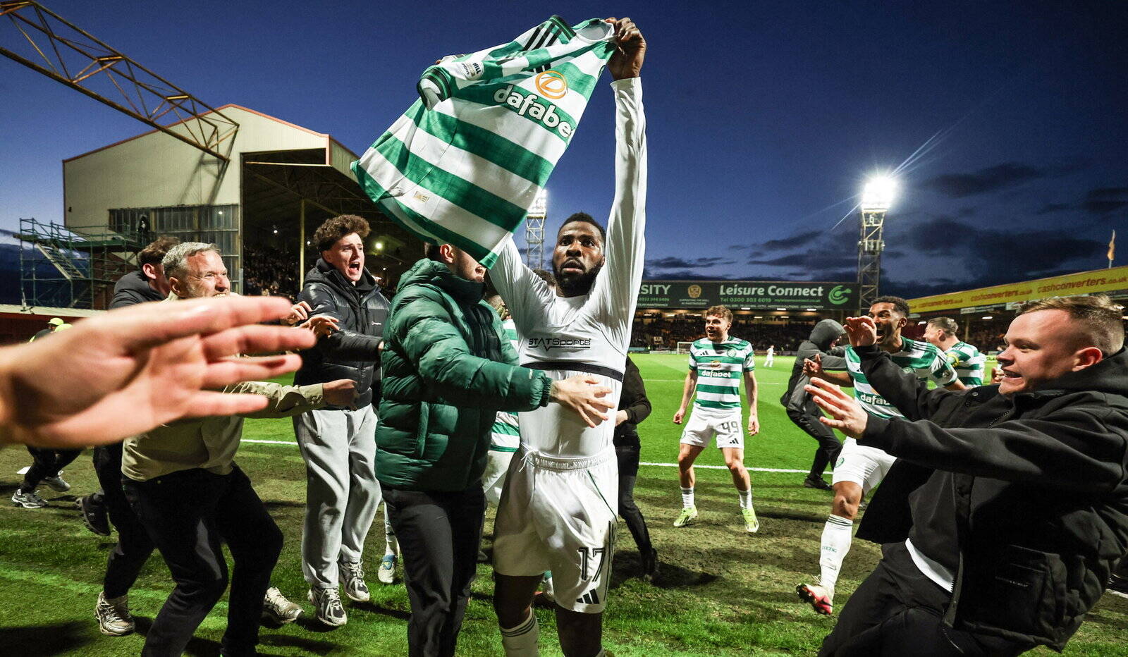 Last night was glorious Celtic madness amongst the best fans on Earth.