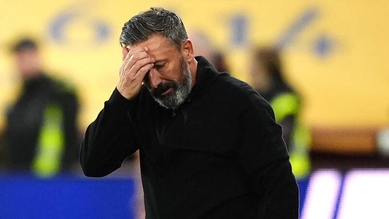 Could Derek McInnes be banned from the touchline for title decider? SFA set to probe Hearts manager’s comments about Celtic penalty