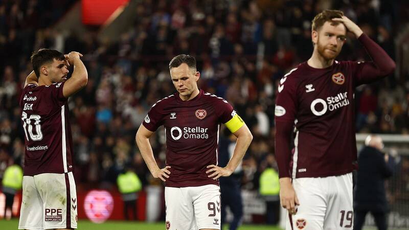 DISGUSTING! Hearts boss Derek McInnes left fuming as Tynecastle celebrations are cut short by controversial late Celtic penalty award at Motherwell