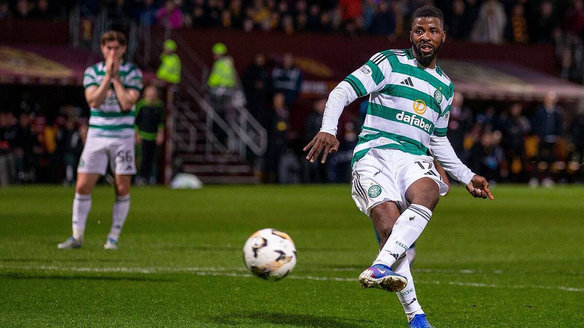 MOTHERWELL 2 CELTIC 3: Iheanacho the spot-kick hero as Celts pull off great escape in a frantic Fir Park finale