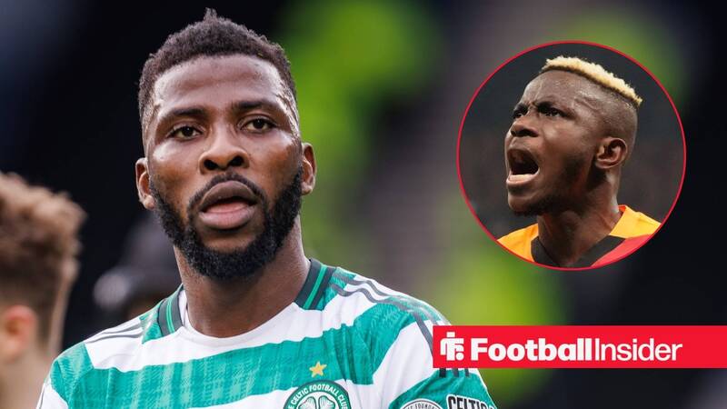 Kelechi Iheanacho sends message to Celtic fans after Motherwell heroics, Victor Osimhen responds