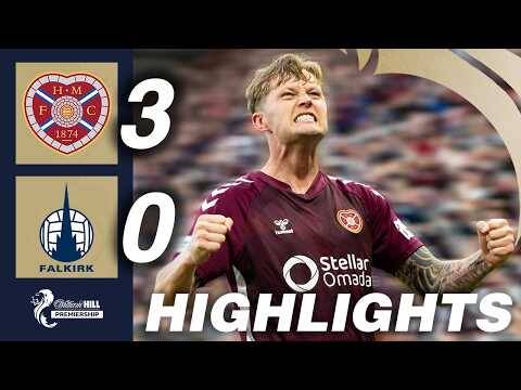 Heart of Midlothian 3-0 Falkirk | HIGHLIGHTS | William Hill Premiership