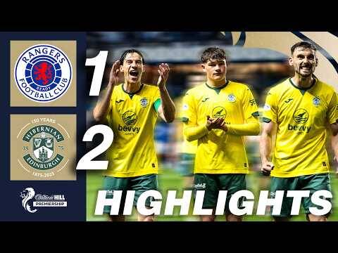 Rangers 1-2 Hibernian | HIGHLIGHTS | William Hill Premiership