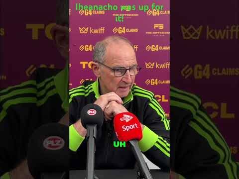 Martin O’Neill on the penalty #scottishpremiership #football #celticfc
